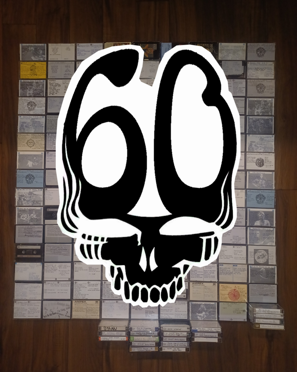 gd60 stealie stickers (READY TO SHIP)