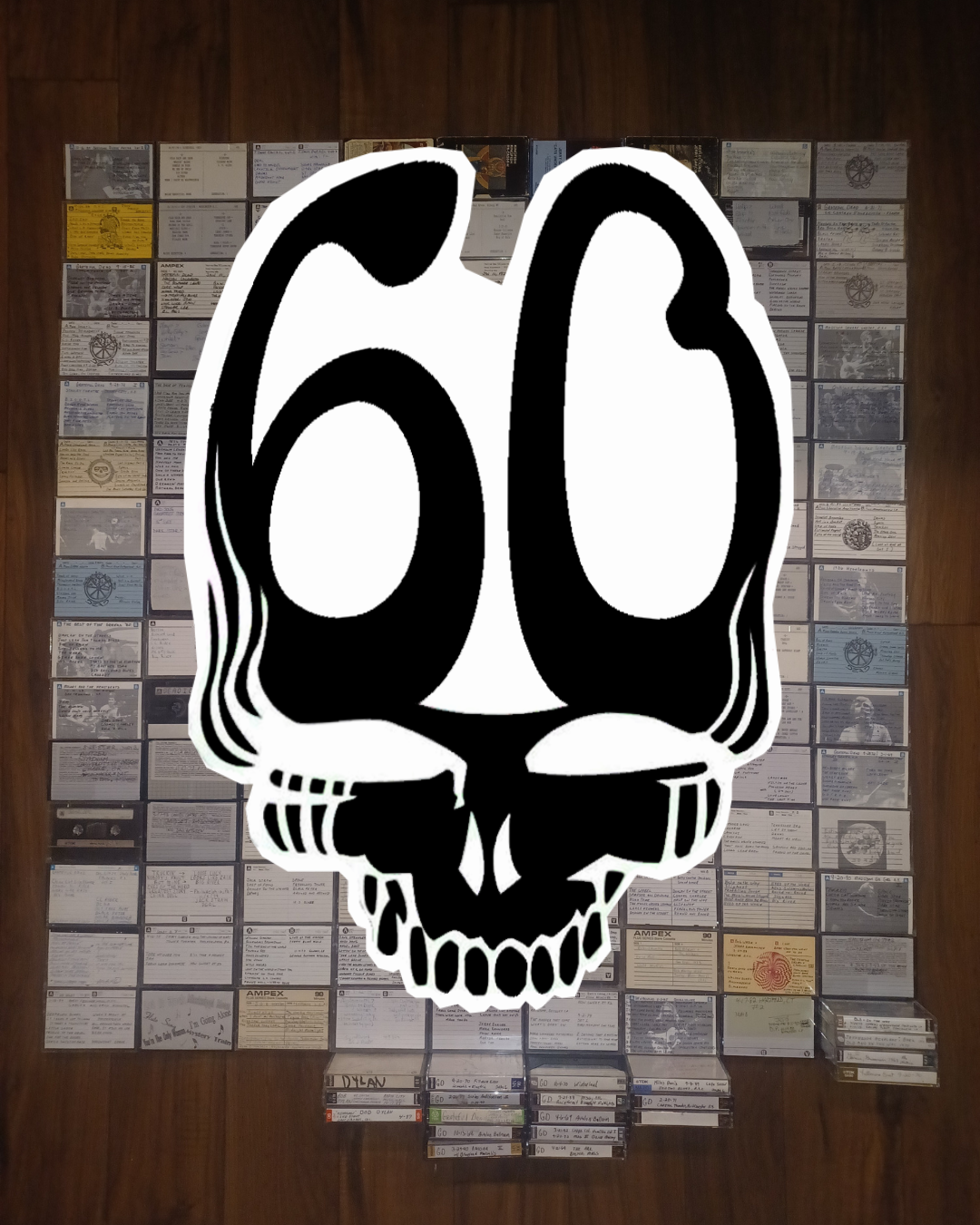 gd60 stealie stickers (READY TO SHIP)