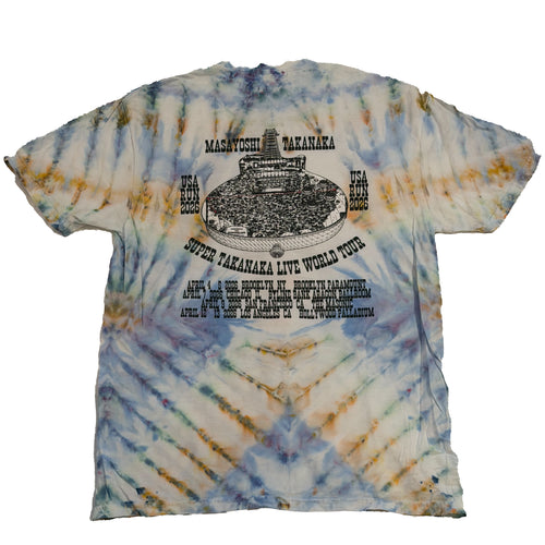 masayoshi world tour/usa run tie dye short sleeve (READY TO SHIP)