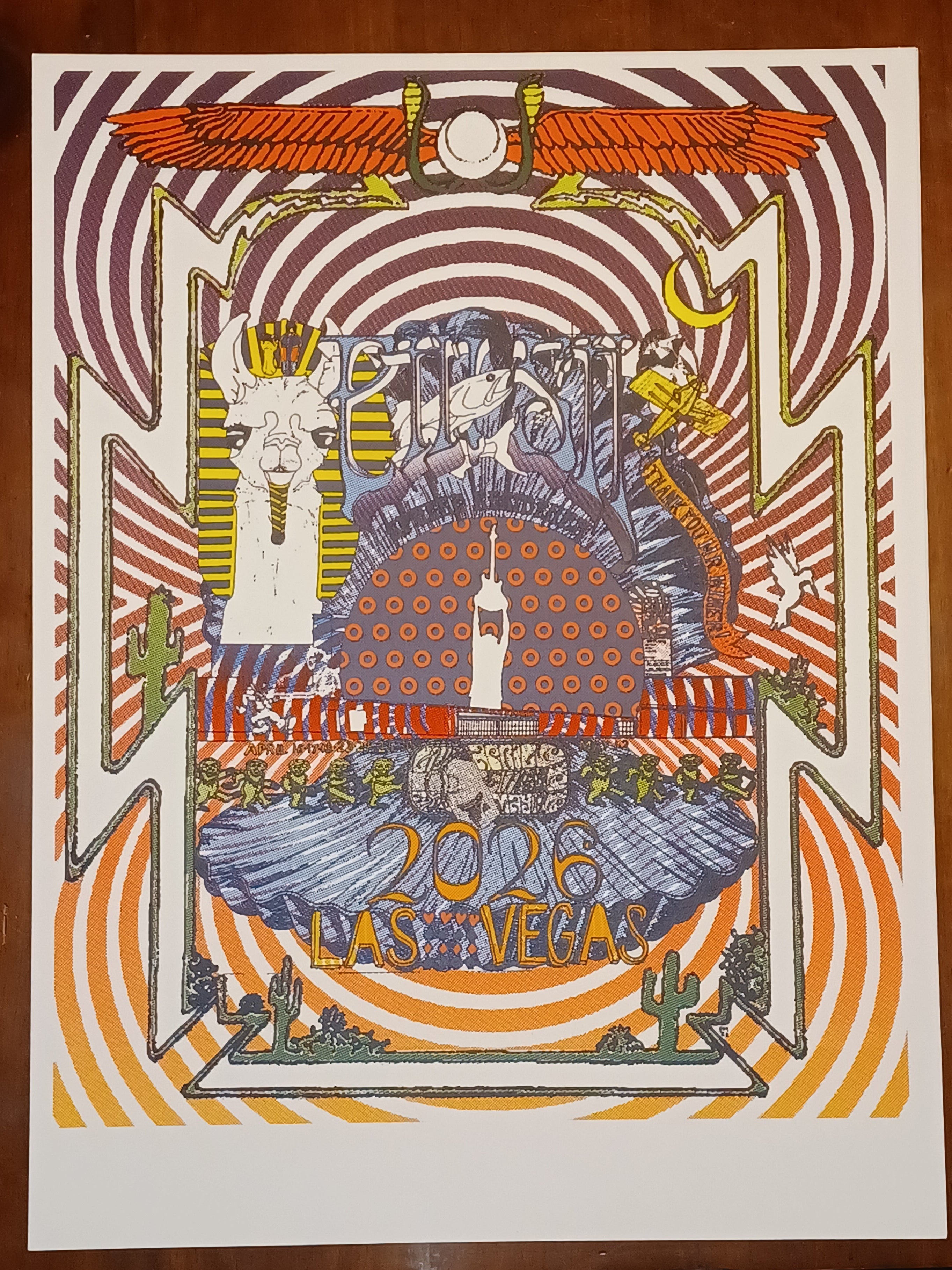 phimsh residency screen printed poster (READY TO SHIP)