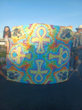 dire wolf ankh tapestry (READY TO SHIP)